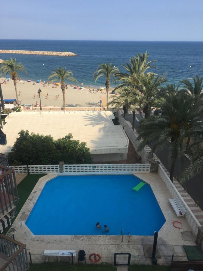 Apartamento Con Vistas Al Mar. Primera Linea De Playa. Aguadulce  Exterior photo